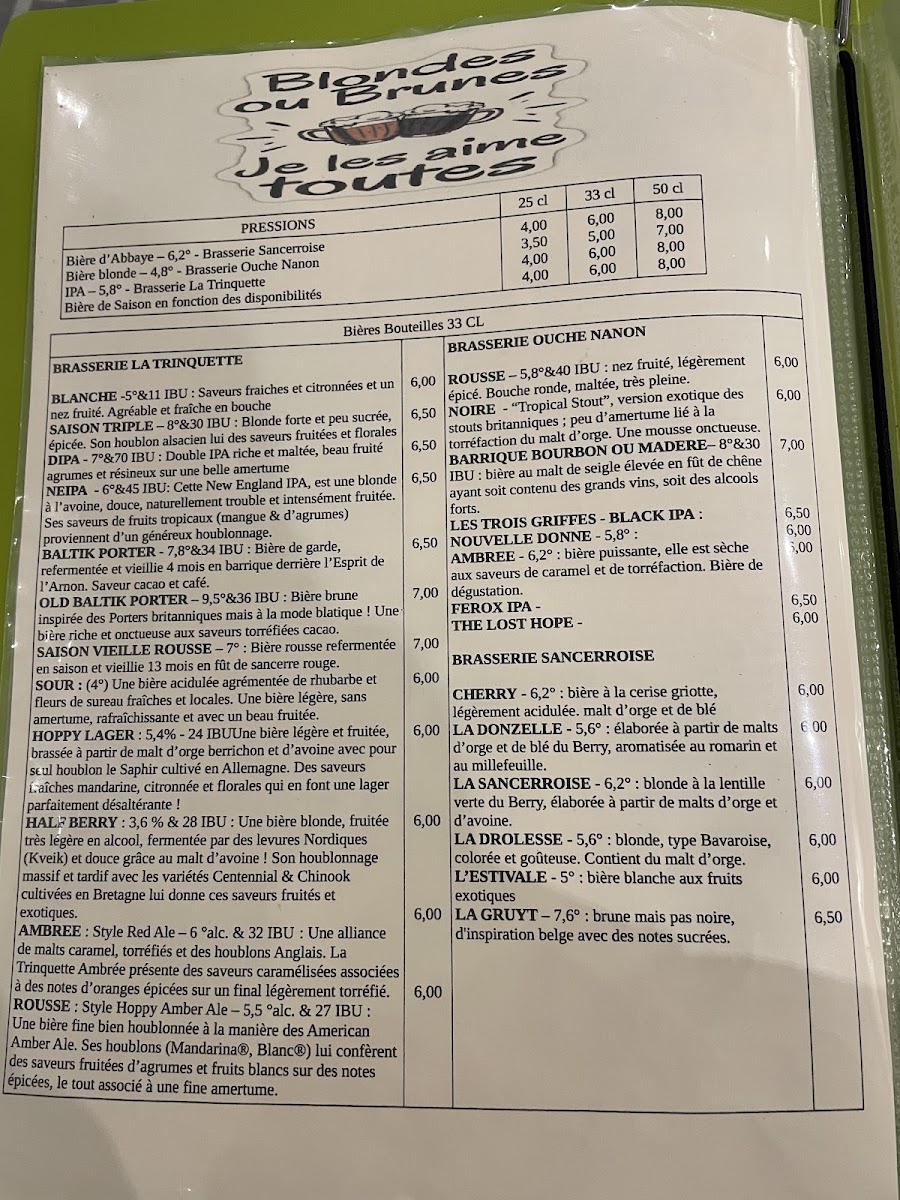 Menu Laventure Afterworks-2