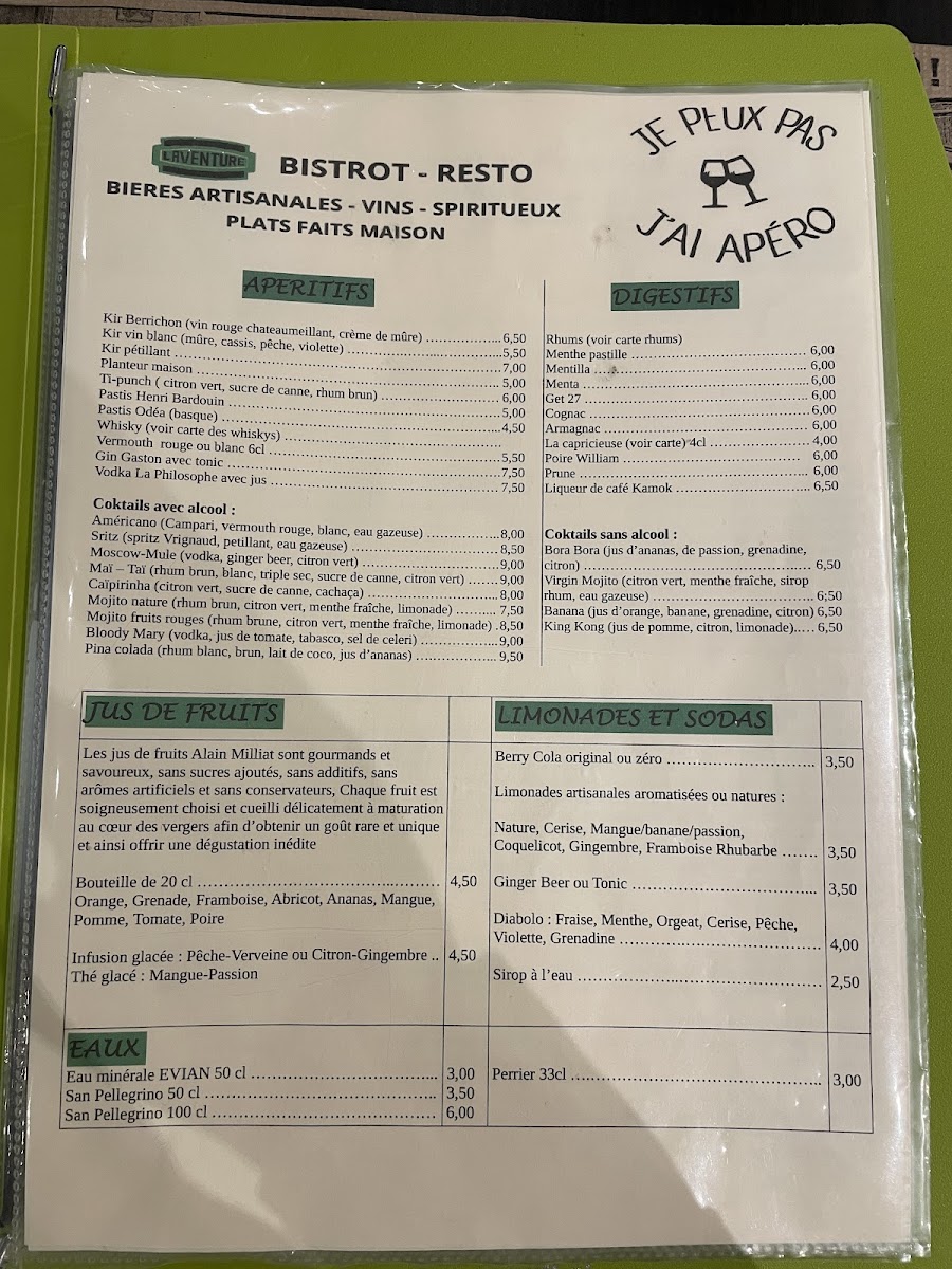 Menu Laventure Afterworks-3